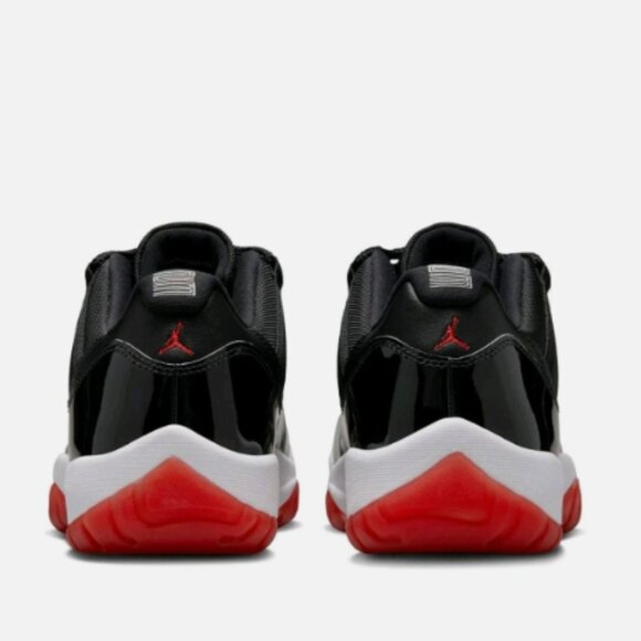 Nike Air Jordan 11 Low Men's Bred Black/Red FV5104-006 "MULTIPLE SIZE" - Picture 7 of 8